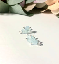 Load image into Gallery viewer, Aquamarine studs