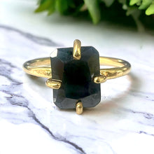 Load image into Gallery viewer, Radiant cut Ring in 14k gold filled