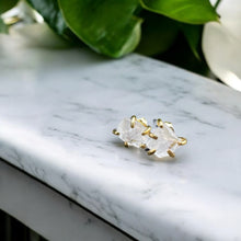 Load image into Gallery viewer, Clear Quartz Earrings