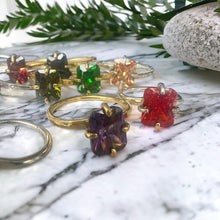 Load image into Gallery viewer, Radiant cut Ring in 14k gold filled