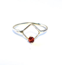 Load image into Gallery viewer, Petite Diamond Shaped Ring