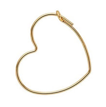 Load image into Gallery viewer, Heart hoops -Large