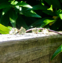 Load image into Gallery viewer, Peridot studs: August birthstone earrings