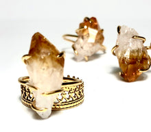 Load image into Gallery viewer, Citrine Cocktail Ring -Large
