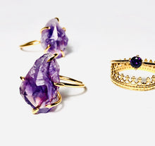 Load image into Gallery viewer, Amethyst Ring -Large