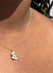 Dalmatian Jasper necklace