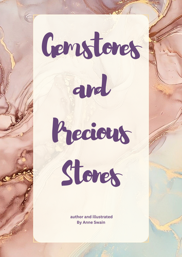 Digital gemstone and precious stone ebook