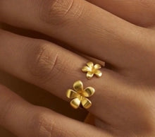 Load image into Gallery viewer, Floral Open Band