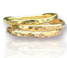 Load image into Gallery viewer, Texture stacking ring set of 3
