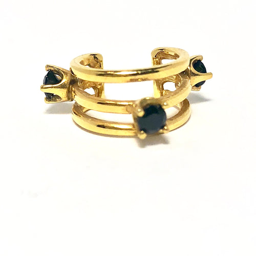 Triple stone ear cuff (only one)