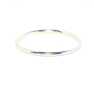 Stacking ring in sterling silver