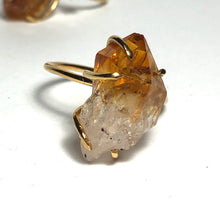 Load image into Gallery viewer, Citrine Cocktail Ring -Large
