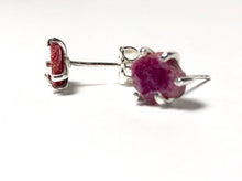 Load image into Gallery viewer, Ruby gemstone earrings
