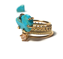 Load image into Gallery viewer, Turquoise Birthstone Ring